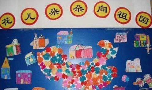 幼儿园国庆节主题墙安排图片分享！